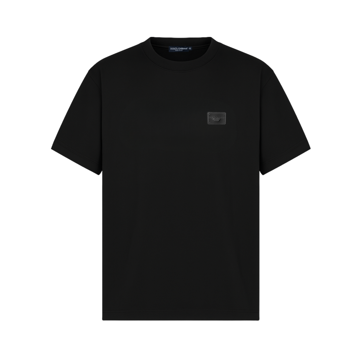Its24heartz T-Shirts 158 in black, featuring a casual crew neck design with a soft fabric texture and front graphic print.