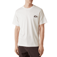Black Its24heartz t-shirt displayed flat, featuring short sleeves and a round neckline.