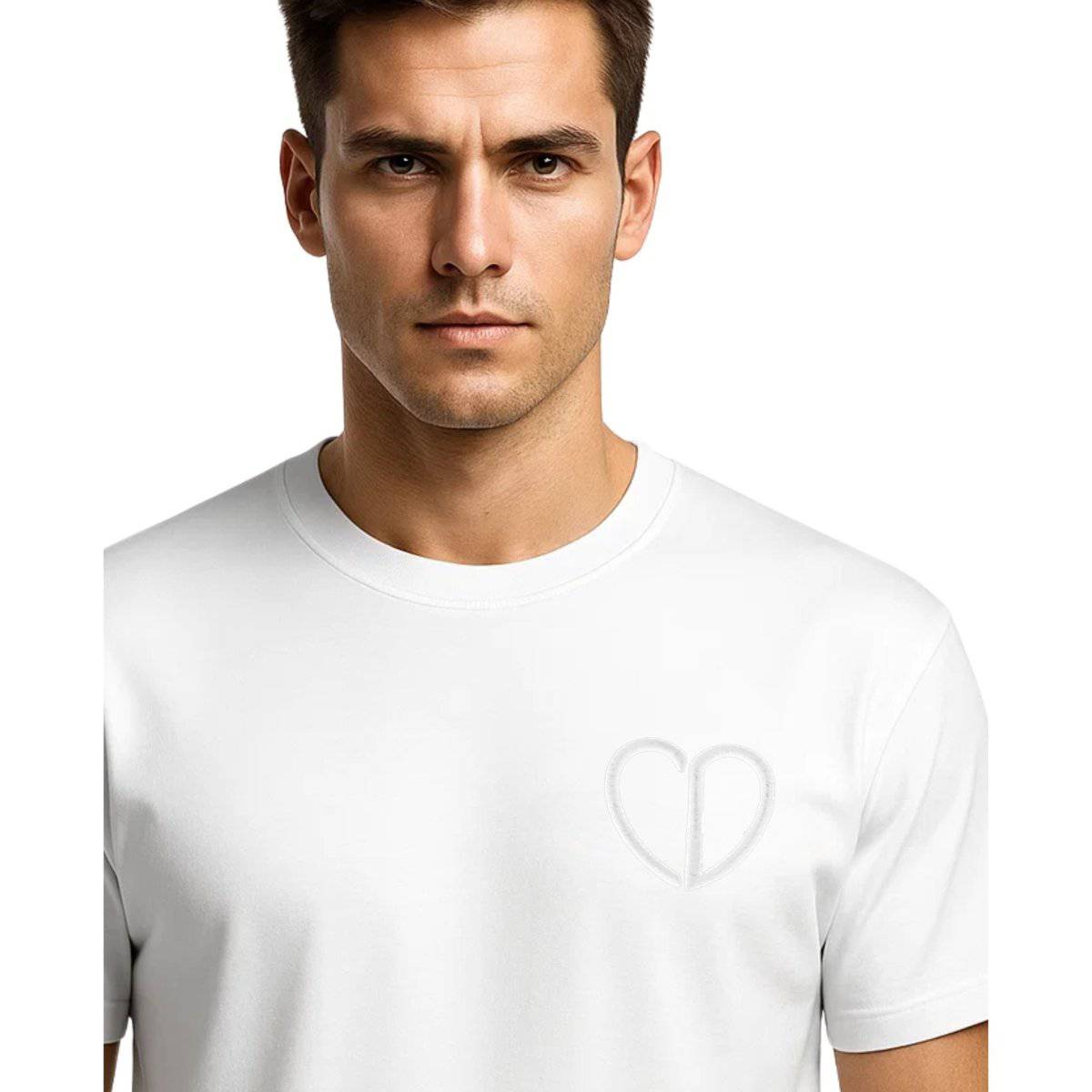 Its24heartz casual T-shirt in a relaxed fit, featuring a stylish design and vibrant color.