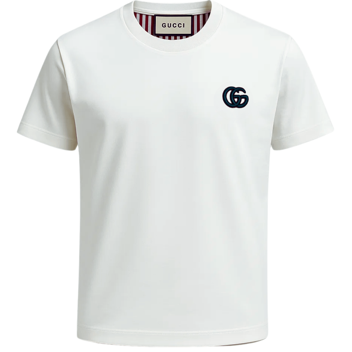 Black Its24heartz T-shirt with round neckline and short sleeves, displayed flat on a white background.