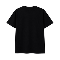Red and black Its24heartz T-Shirt with graphic design, casual fit, and short sleeves, displayed flat on a white background.
