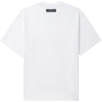 Black Its24heartz T-shirt displayed on a hanger with a simple design and soft fabric texture.