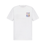 Its24heartz T-Shirt featuring a colorful design on a casual fit shirt displayed on a hanger.