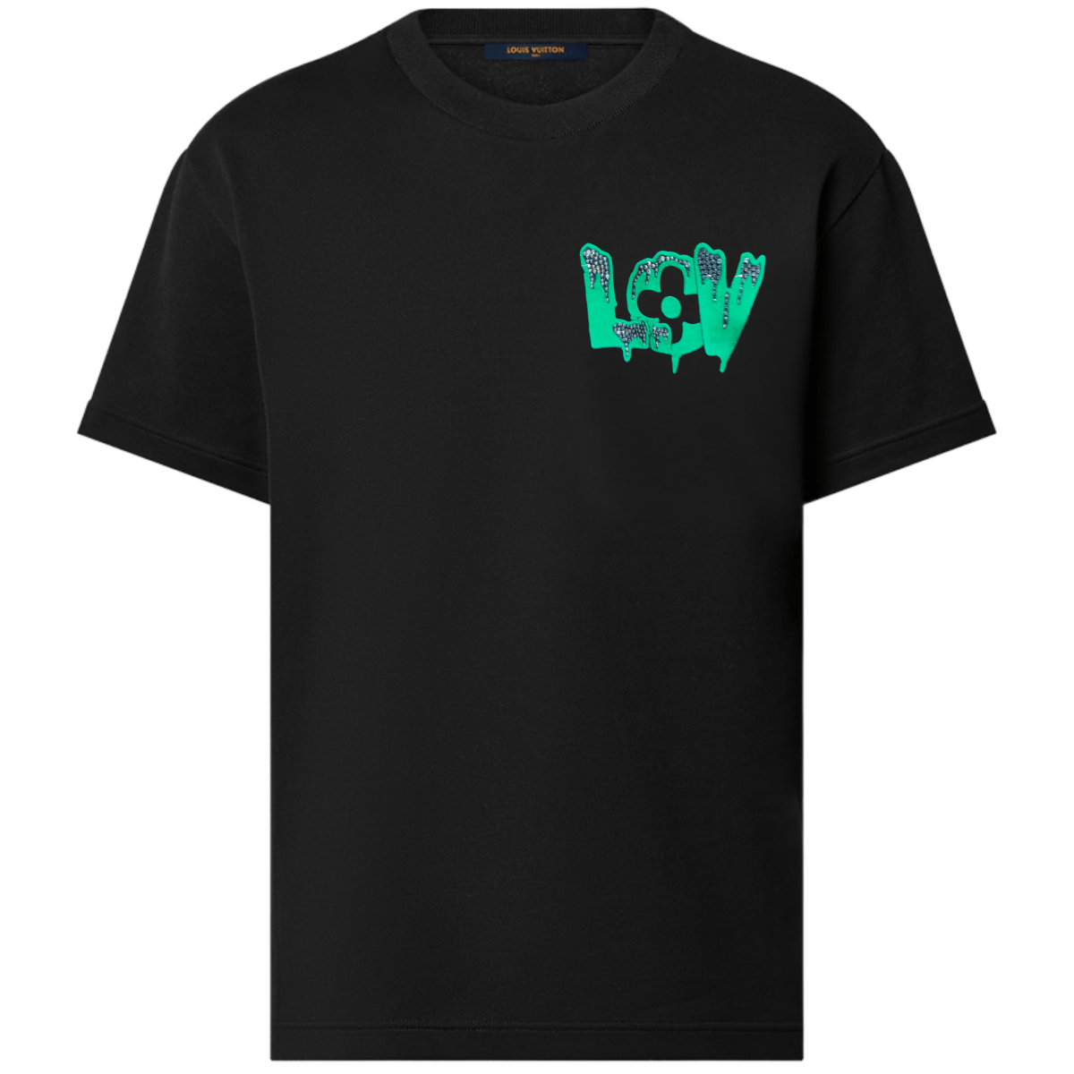 Its24heartz T-Shirt featuring a stylish graphic design in black and white, made from comfortable cotton fabric.