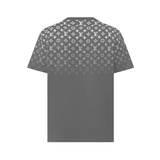 Its24heartz T-Shirt with LV-inspired graphic design, black cotton crew neck shirt, casual and stylish for everyday wear