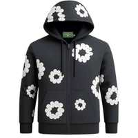 Cozy Its24heartz hoodie in a stylish design, featuring a front pocket and drawstring hood in a vibrant color.