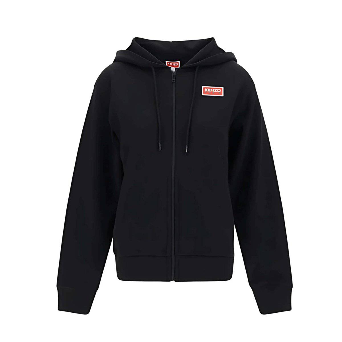 Cozy Its24heartz hoodie in navy blue with a front pocket and adjustable drawstring hood.