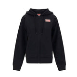 Cozy Its24heartz hoodie in navy blue with a front pocket and adjustable drawstring hood.