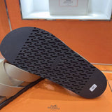 24HEARTZ Kazimir Sandal featuring leather straps and a flat sole, displayed on a neutral background.