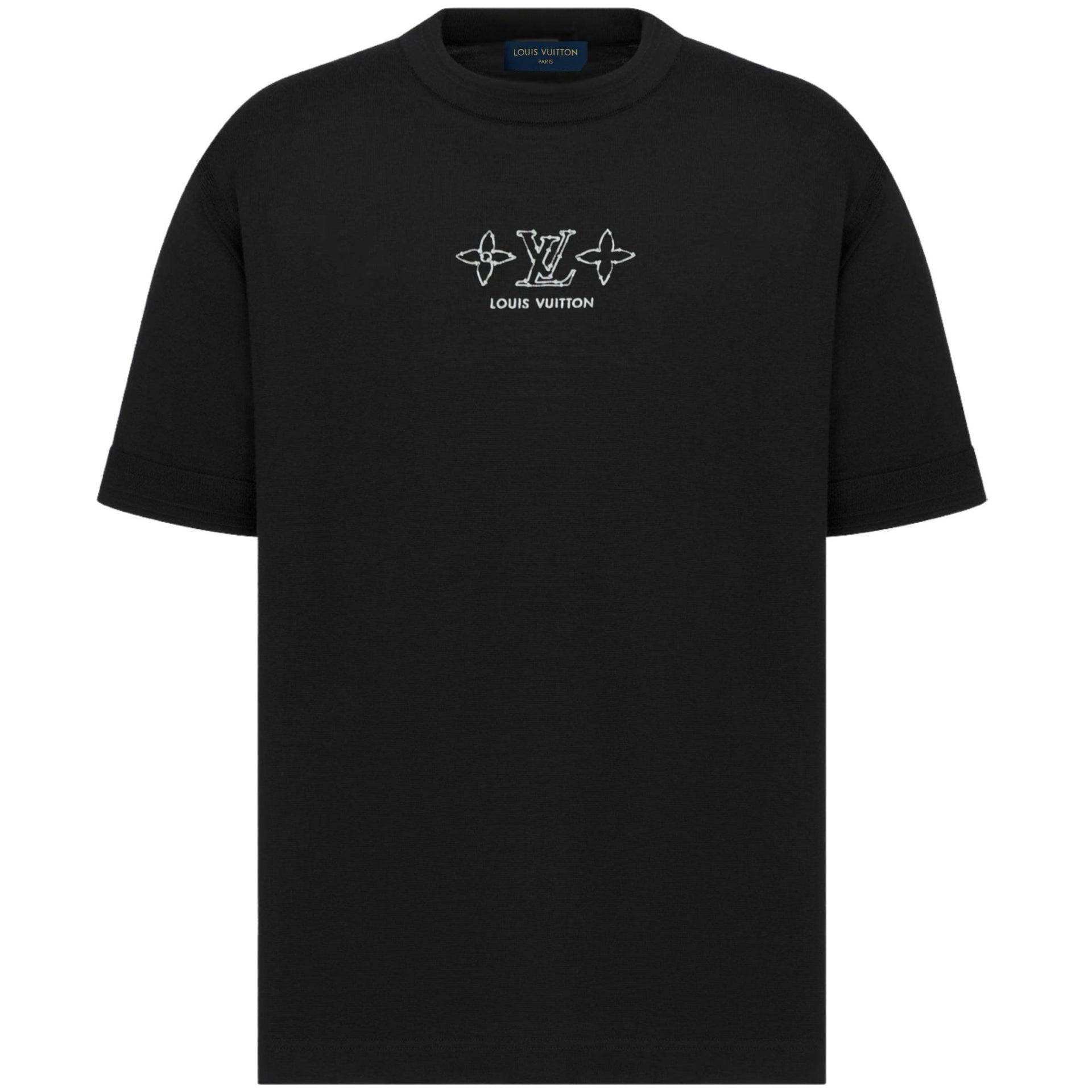 M.T-Shirts LV 1566 (Black) - 24HEARTZ