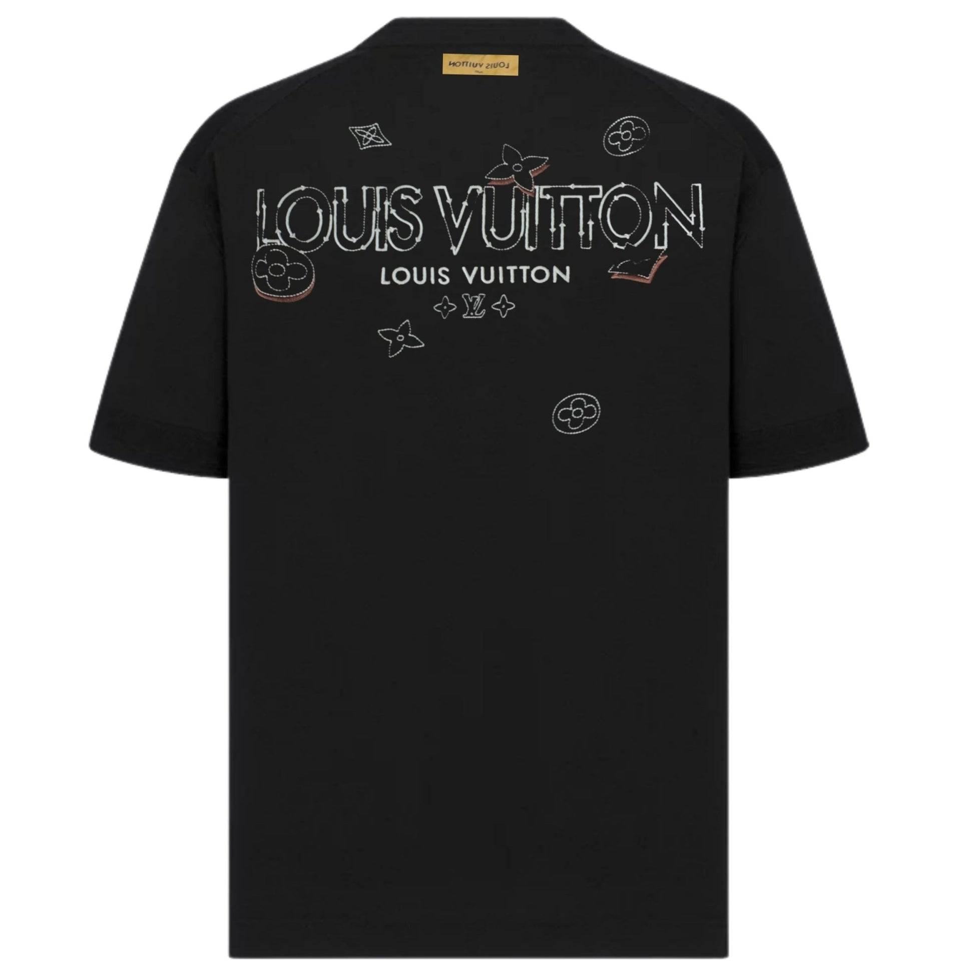 M.T-Shirts LV 1566 (Black) - 24HEARTZ