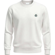 Cozy Its24heartz sweater in soft knit with a relaxed fit and ribbed cuffs, featuring a neutral color palette.